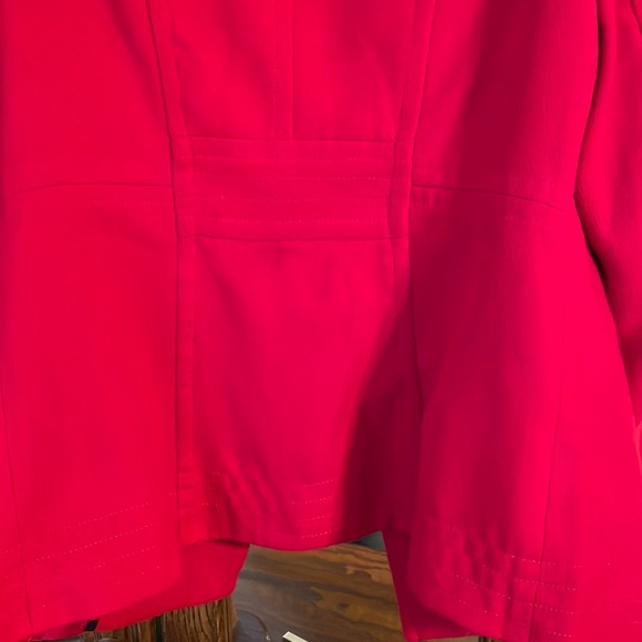 Forever 21 Red Double Breasted Pea Coat - Picture 8 of 8